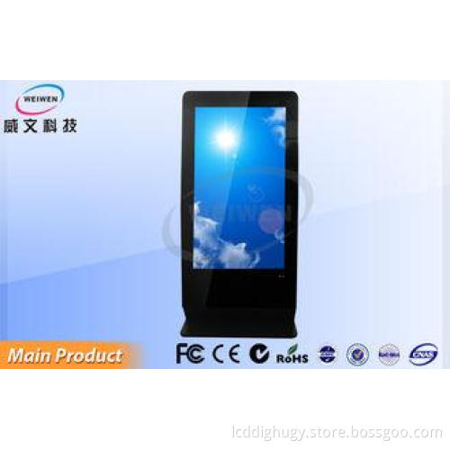 Commercial Advertisement Network Digital Signage Kiosk 55''